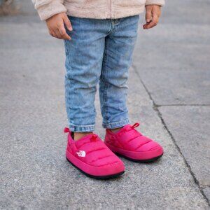 The North Face ThermoBall Kids Traction Mule Slippers Pink Size 13 Cozy